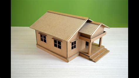 做房子|DIY How to Make a Beautiful House from Cardboard 如何用纸皮。